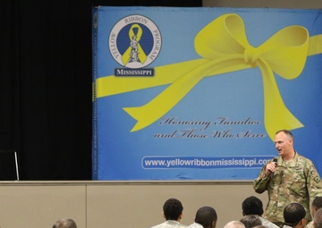 Mississippi National Guard Holds Yellow Ribbon Reintegration Event for Soldiers and their Families