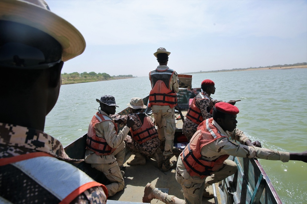 Maritime training during Flintlock 2017 in Chad
