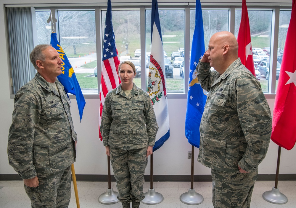 130th Force Support Squadron Change of Command