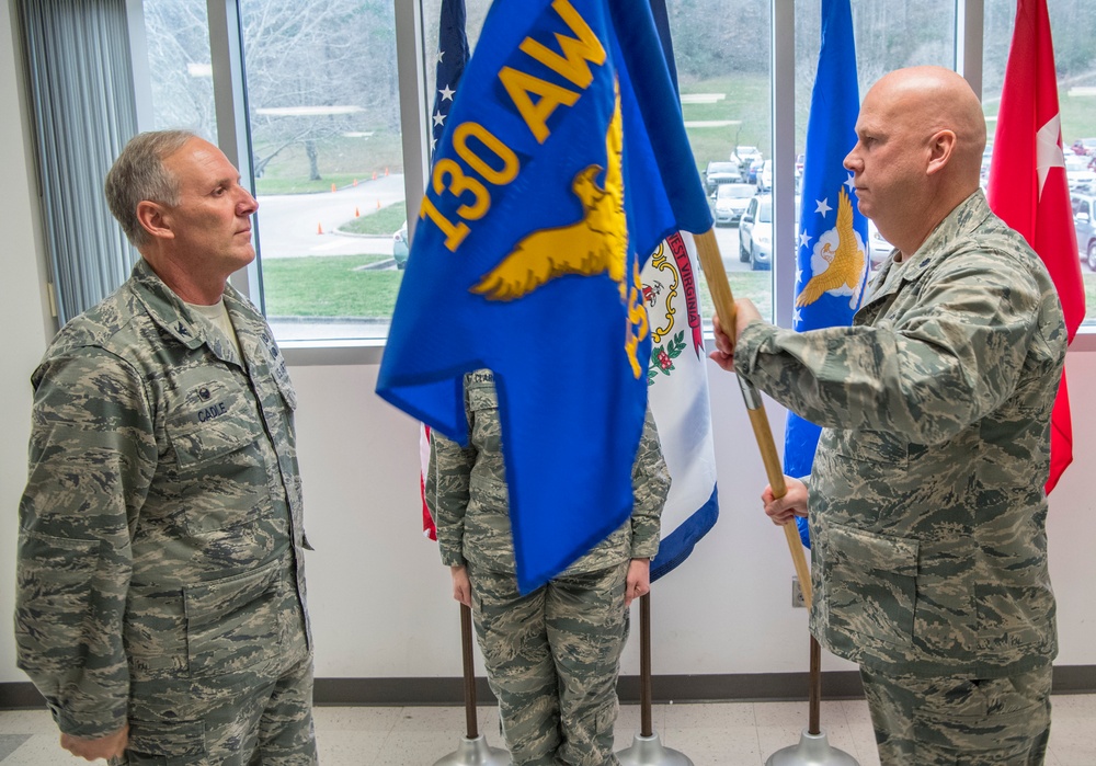 130th Force Support Squadron Change of Command