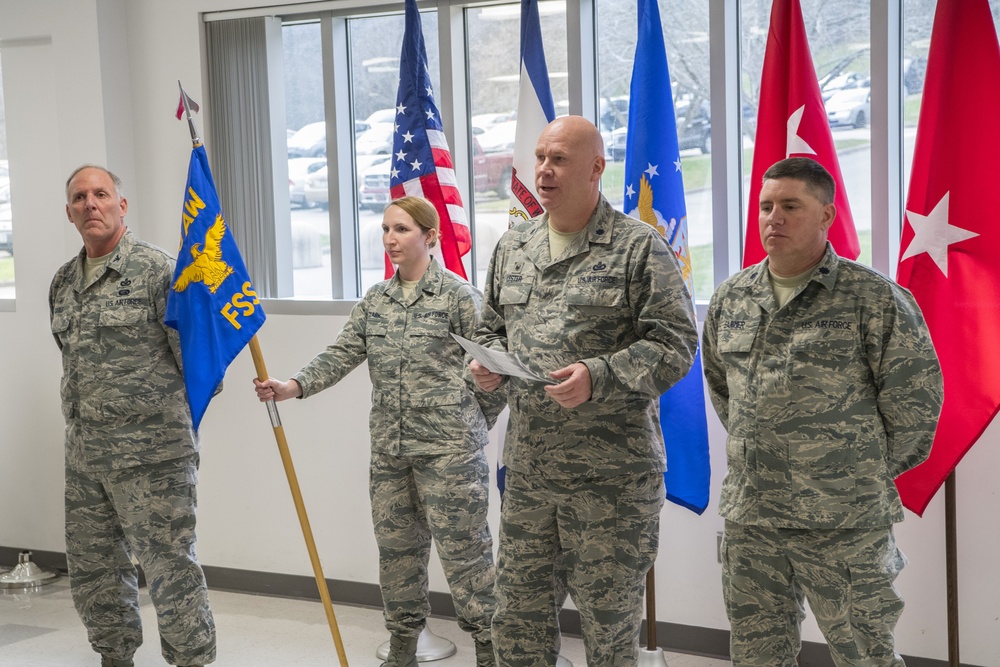 130th Force Support Squadron Change of Command