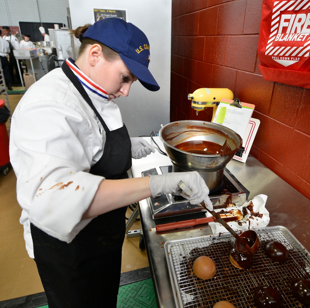 Coast Guard competes in 42nd Annual Military Culinary Arts Competitive Training Event at Fort Lee, Virginia
