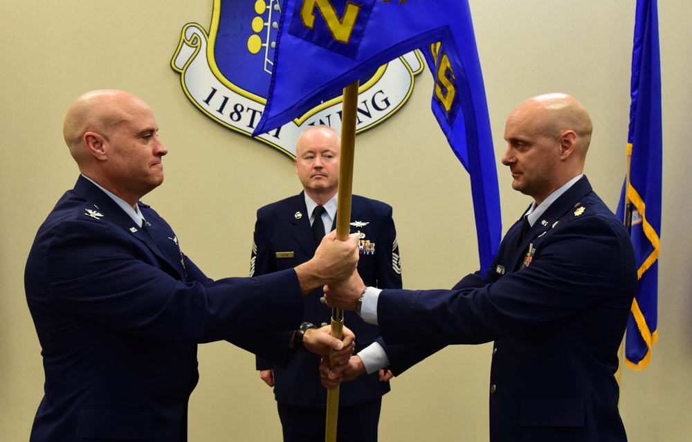 Maj. Demetrius assumes command of the 246th Intelligence Squadron