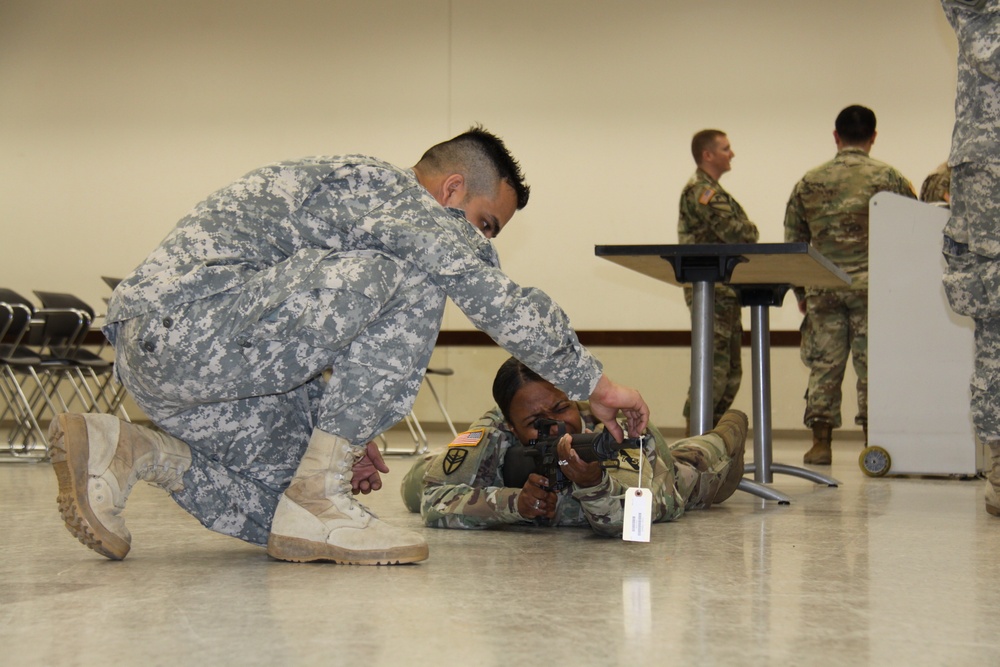 HHC, 75th Training Command Conducts Rifle Marksmanship Instruction