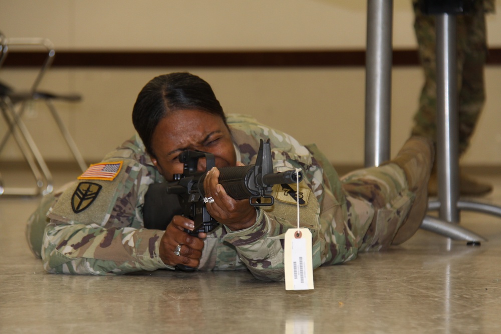 HHC, 75th Training Command Conducts Rifle Marksmanship Instruction