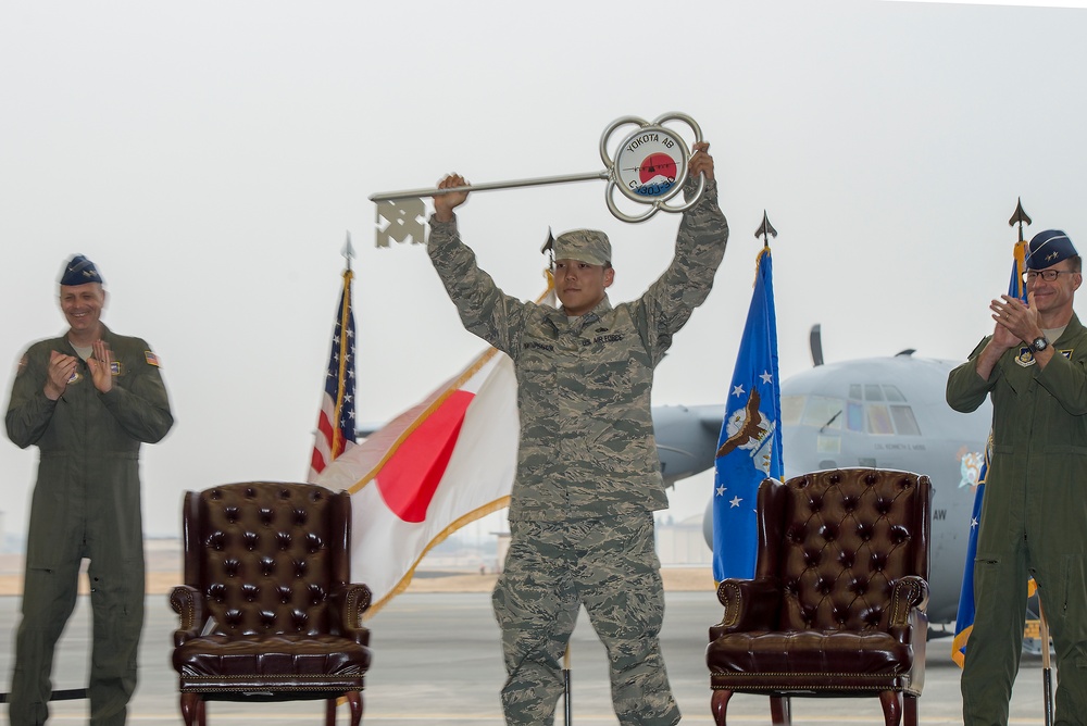 Yokota welcomes PACAF's first C-130J Super Hercules