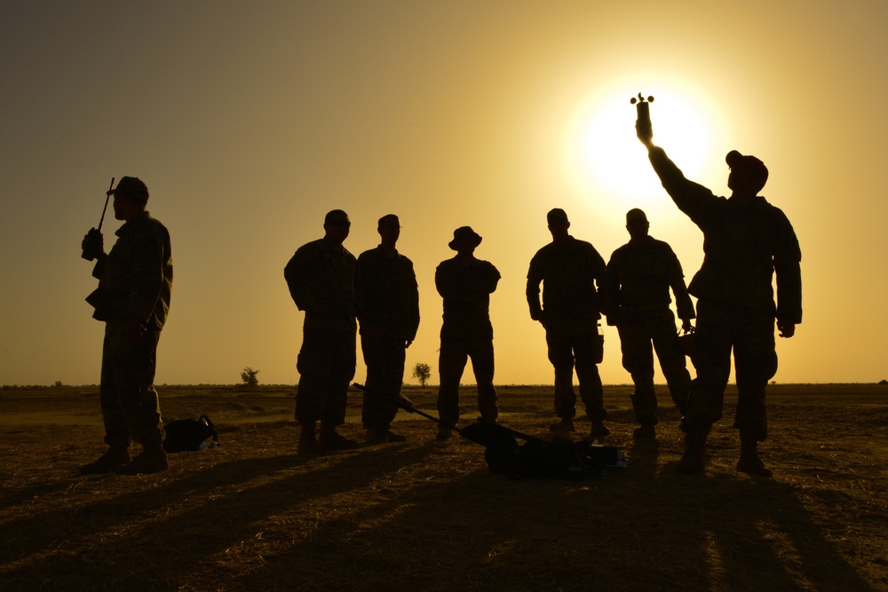 Static line jump and airdrop during Flintlock 2017 in Chad