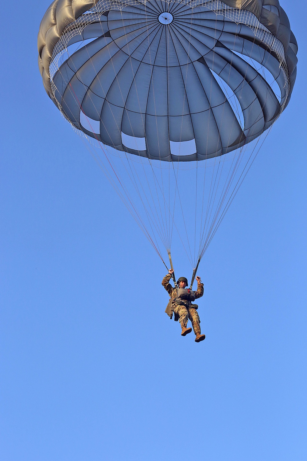 Static line jump and airdrop during Flintlock 2017 in Chad