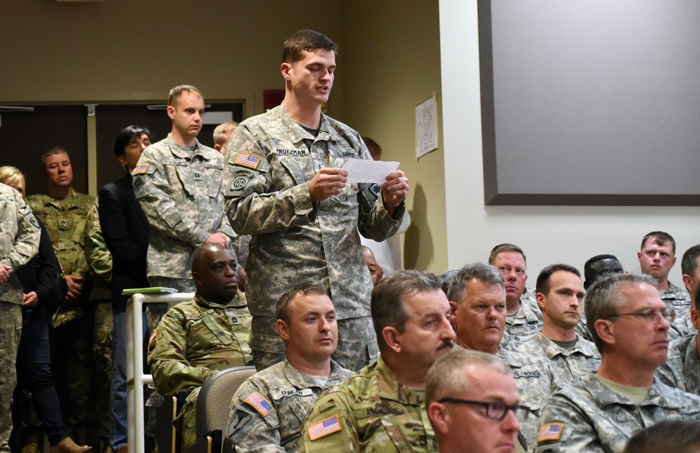 1-151st Attack Reconnaissance Battalion honors fallen Soldiers with plaque dedication