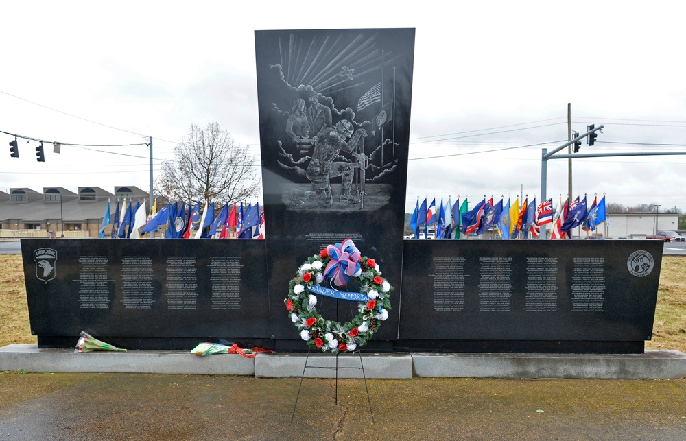 The Gander Memorial Ceremony