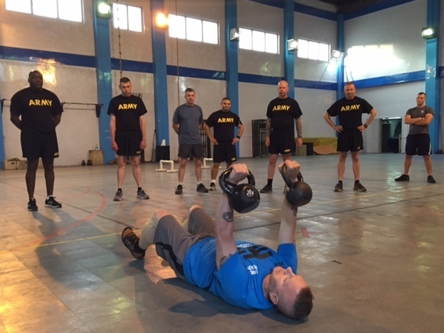 Top Enlisted Advisor Advocates Tough Fitness Training for Battlefield Readiness