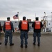Coast Guard and Navy members work together at Naval Weapons Station Earle