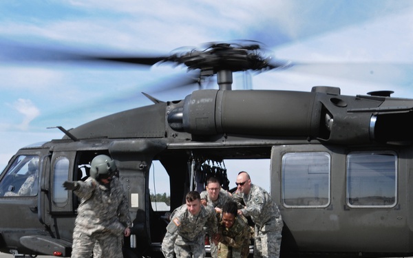 South Carolina Army National Guard conducts medevac training