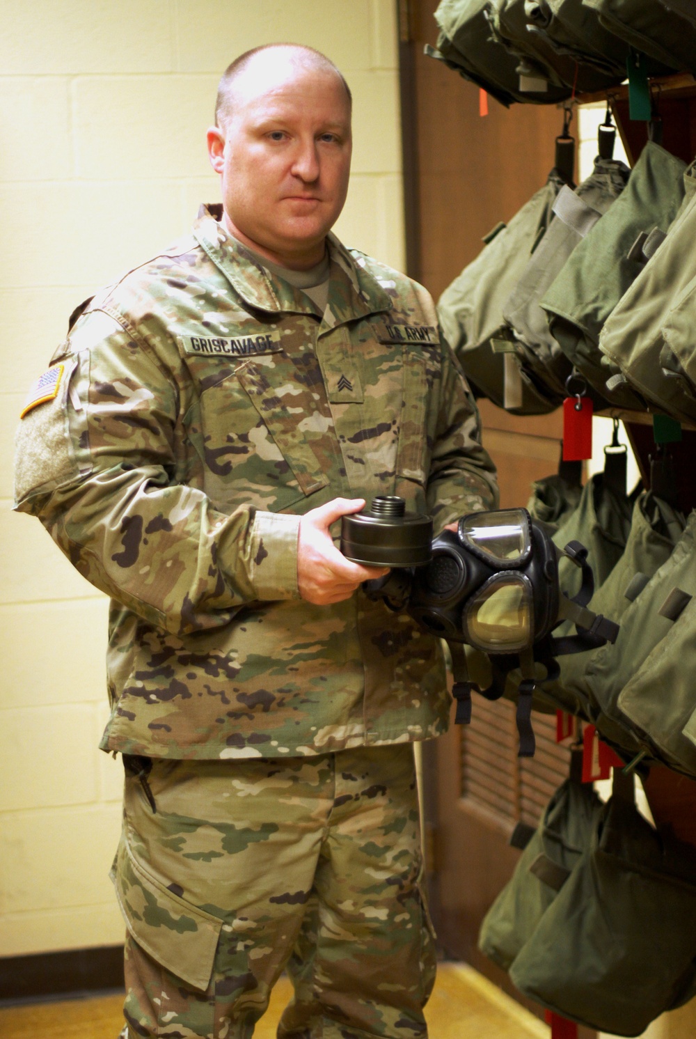 Soldier Spotlight: 213th Soldier manages best CBRN room in Pa.