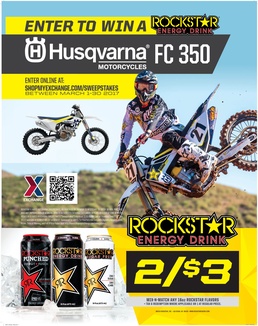 Rockstar Husqvarana Sweepstakes