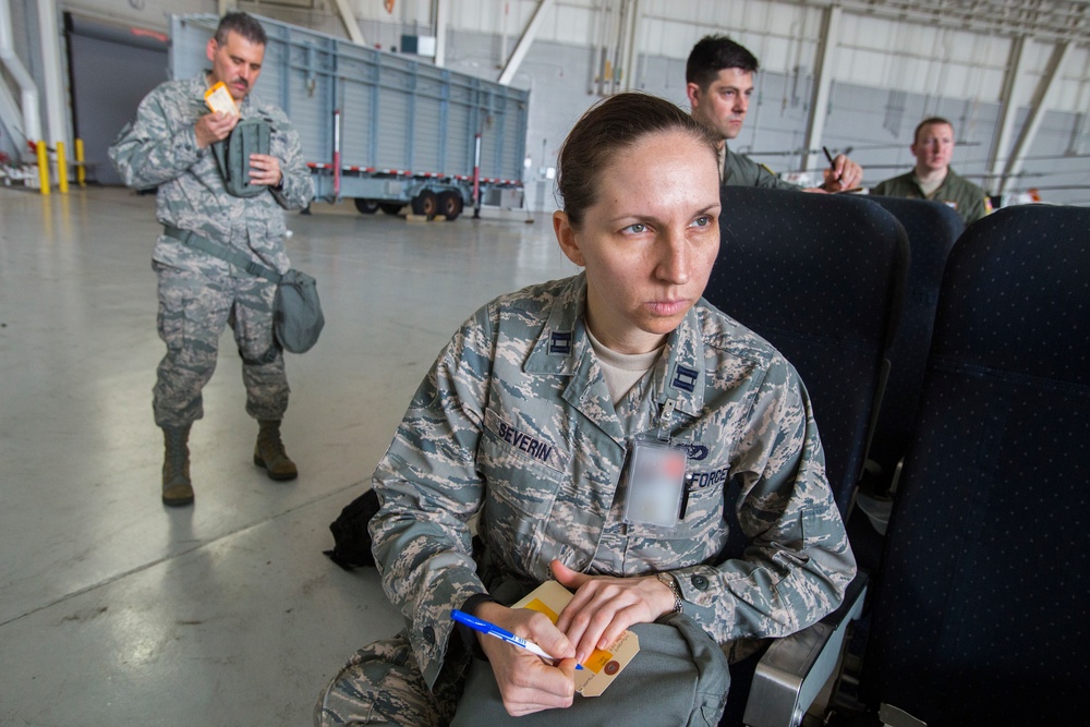 Airmen support mobilization exercise