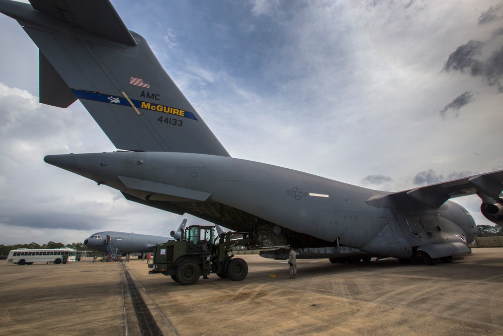 Airmen support mobilization exercise