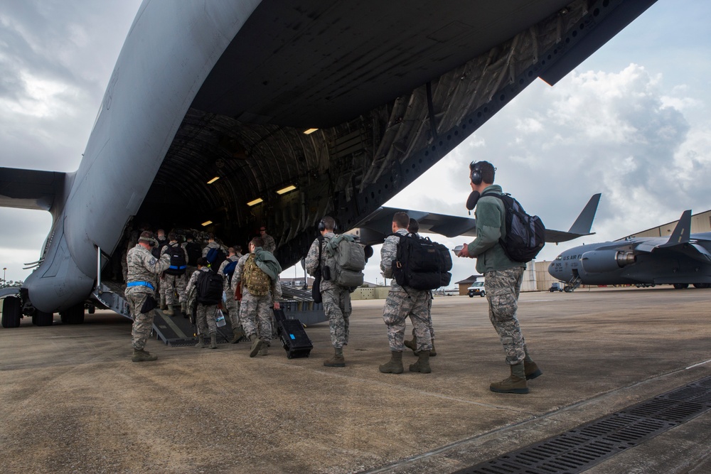 Airmen support mobilization exercise