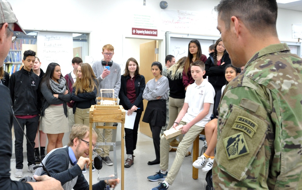 Corps celebrates EWeek with &quot;Building Bridges Towards our Future&quot; competition at local Walla Walla and College Place area schools.
