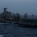 USS Carter Hall conducts replenishment-at-sea