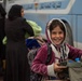 Internally displaced women and children near Mosul