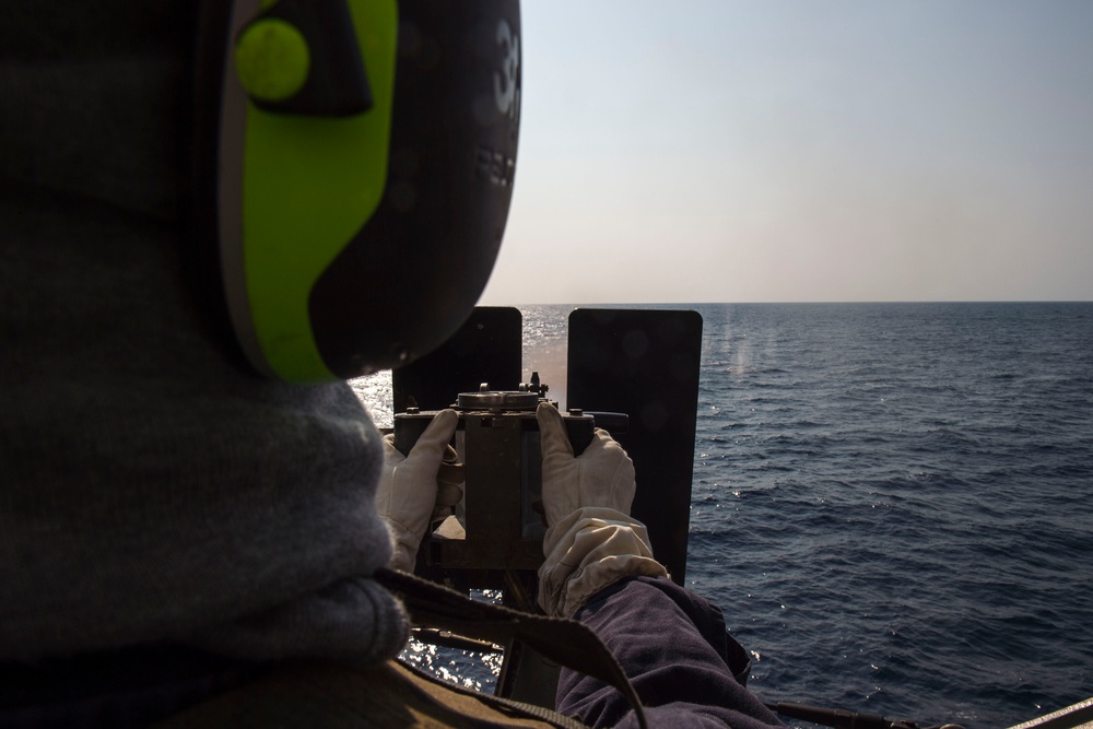 USS Green Bay conducts DATF gunnery exercise