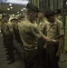 24th MEU Marines conduct service uniform inspection