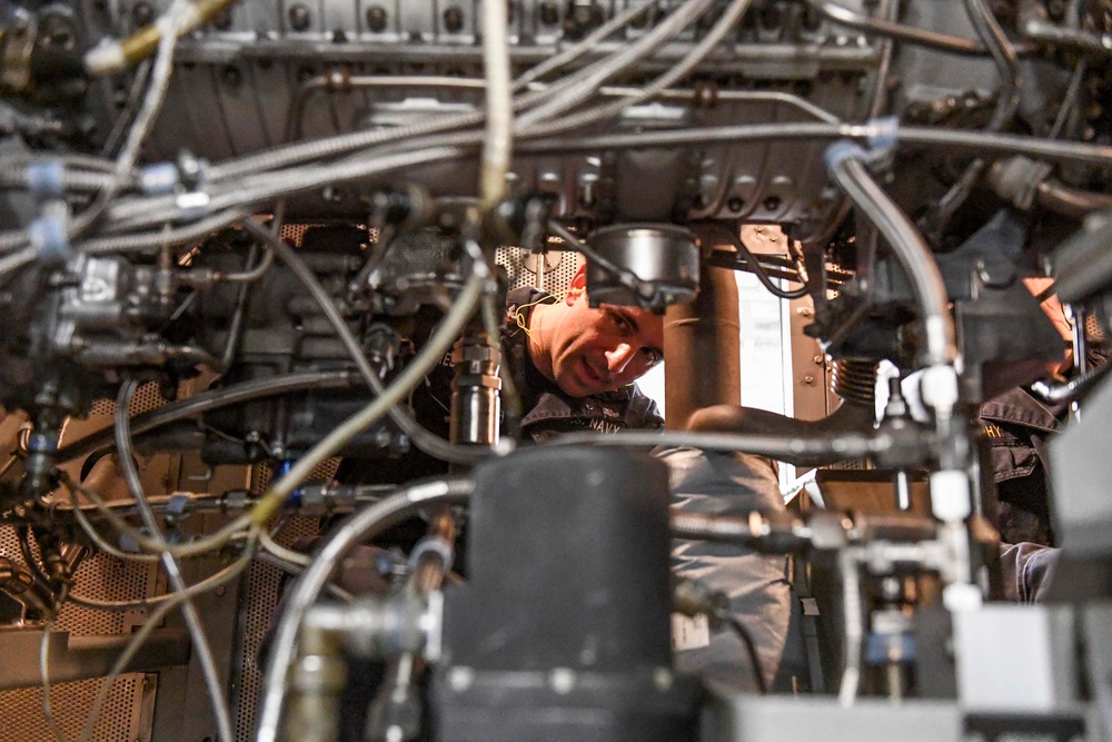 USS Wayne E. Meyer Conducts a Training Tour of Engine Rooms