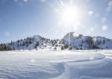 Marines tour Grouse Meadows on snow shoes, MTX 2-17