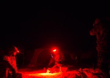Marines arrive at Grouse Meadows, MTX 2-17