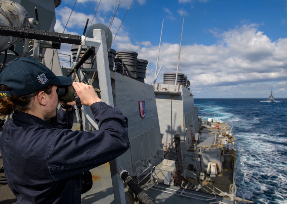 USS Barry Conducts Routine Patrols
