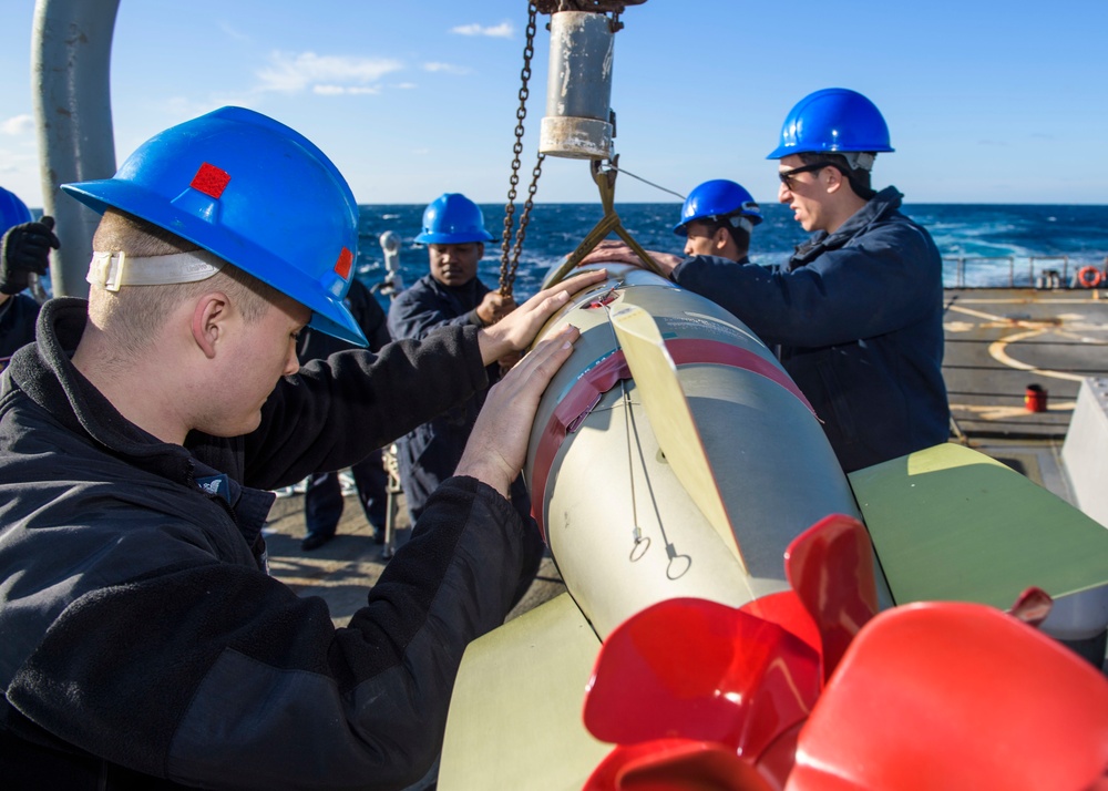 USS Barry Conducts Routine Patrols