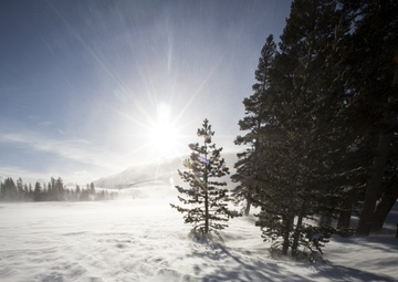 Marines tour Grouse Meadows on snow shoes, MTX 2-17
