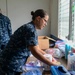Lt. Paula Davidson Prepares For a Dental Procedure During Continuing Promise 2017