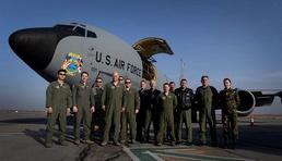 U.S. supports Romanian air force in first-ever KC-135 refueling mission