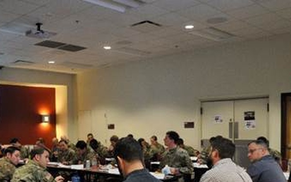 USCENTCOM staff provide HDM training