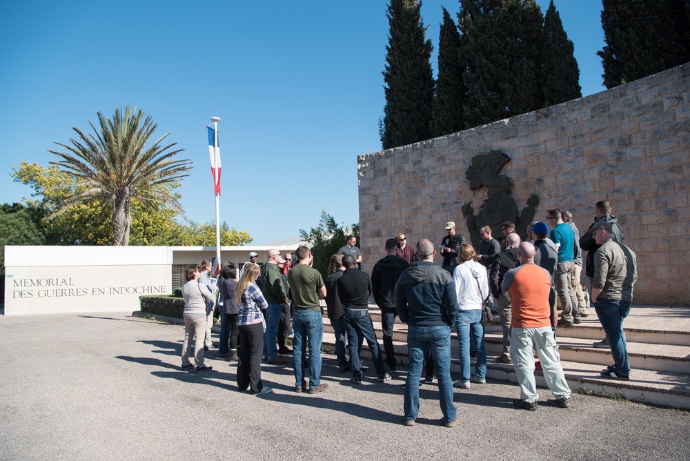 U.S. Army Europe’s Combat Support Hospital takes Staff Ride to Southern France