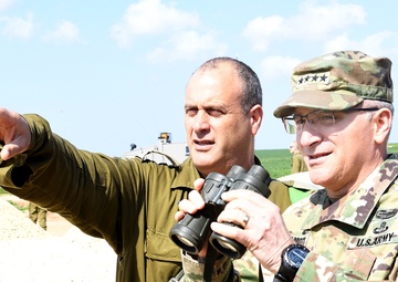 EUCOM Commander Scaparrotti Tours Arrow System, Hamas Tunnel, Tours IDF Exercise