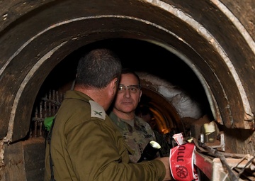 EUCOM Commander Scaparrotti Tours Arrow System, Hamas Tunnel, Tours IDF Exercise