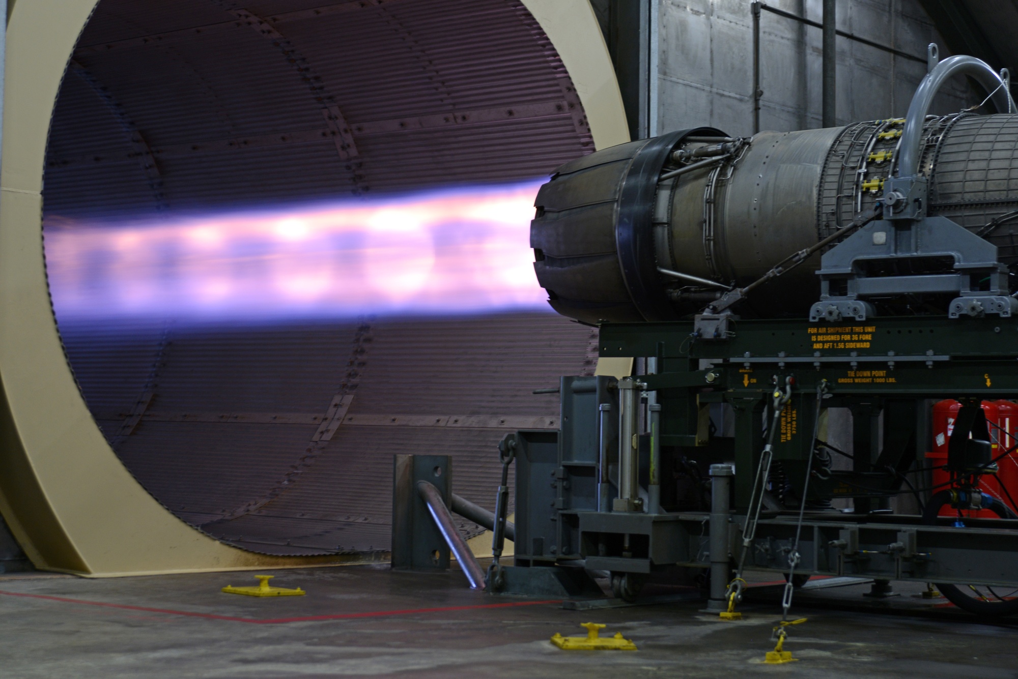 DVIDS - Images - Airmen test engine at max afterburner power
