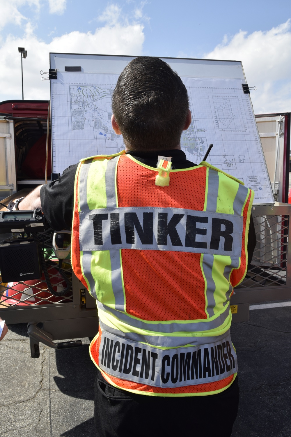 Tinker Disaster Preparedness Drill