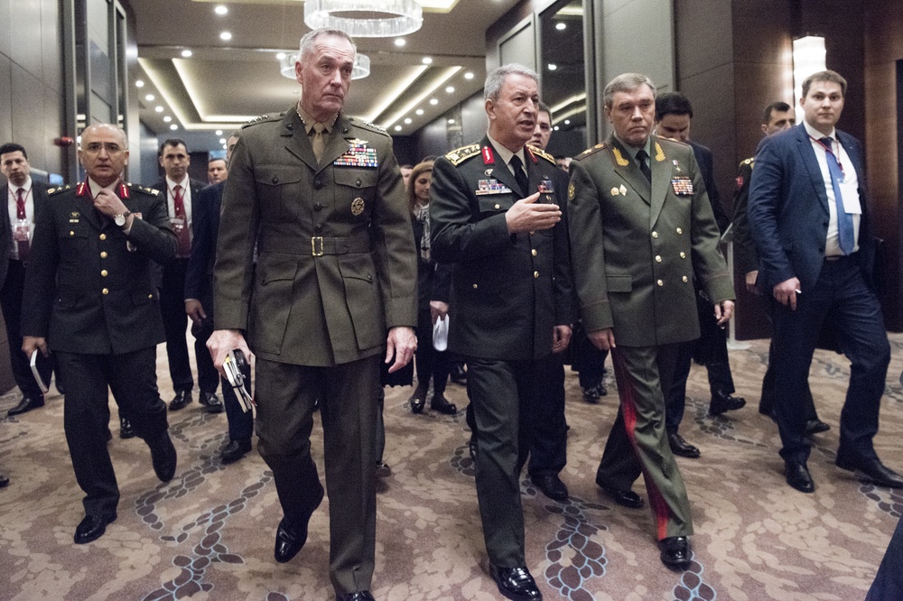 CJCS Meets with Turkish and Russian Counterparts