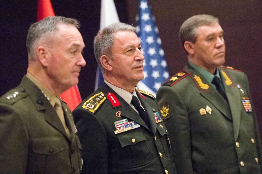 CJCS Meets with Turkish and Russian Counterparts