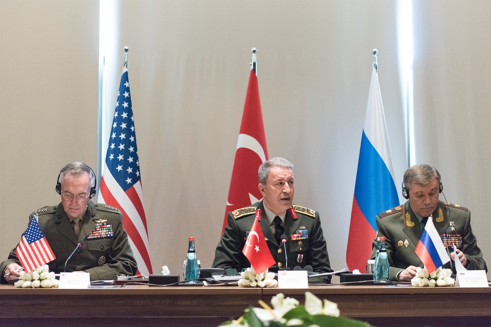 CJCS Meets with Turkish and Russian Counterparts