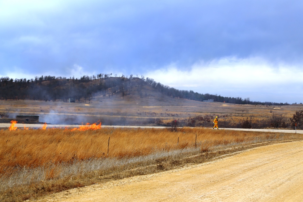 Fort McCoy uses prescribed burns to cut wildfire risk, improve habitats