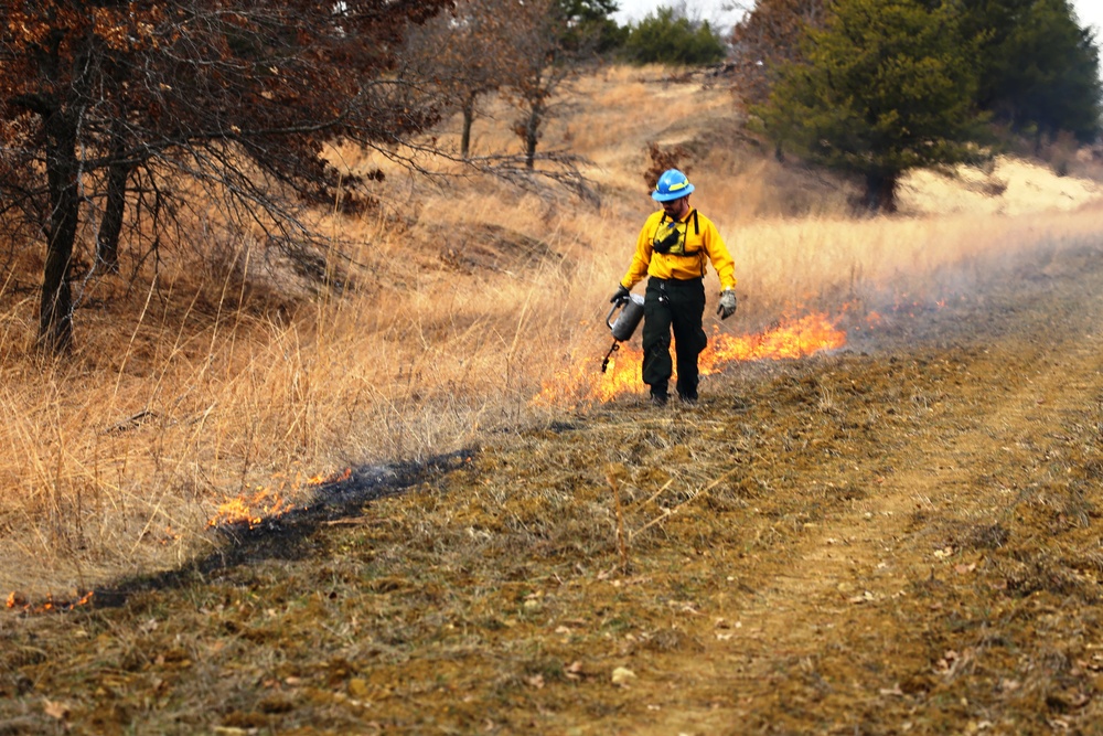 Fort McCoy uses prescribed burns to cut wildfire risk, improve habitats