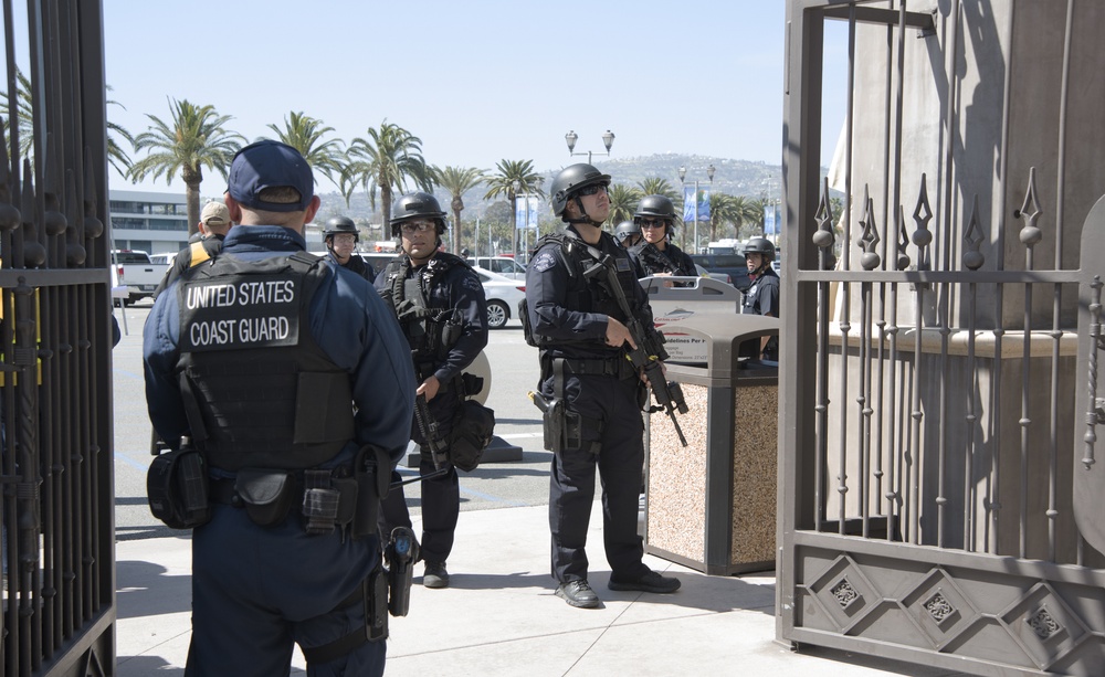 Coast Guard, federal, state and local agencies conduct port partner exercise in Port of LA-LB