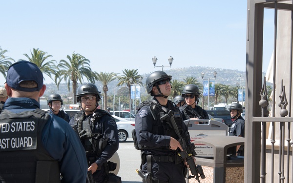 Coast Guard, federal, state and local agencies conduct port partner exercise in Port of LA-LB