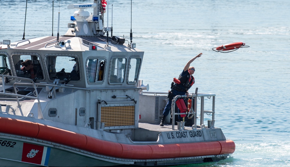Coast Guard, federal, state, and local agencies conduct port partner exercise in Port of LA-LB