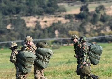 Jumping into Portugal; Portuguese and 173rd Airborne Brigade in joint airborne operation